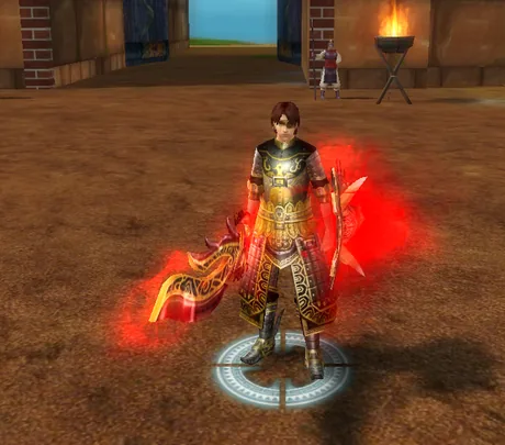 Red Glow — Blade + Kalkan