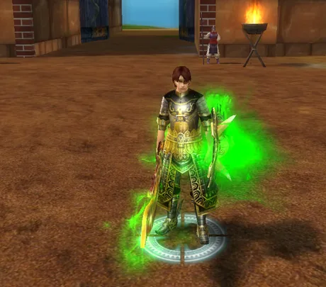 Green Glow — Blade + Kalkan