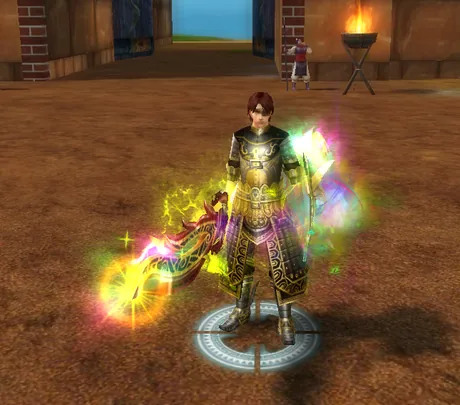 Rainbow Glow — Blade + Kalkan