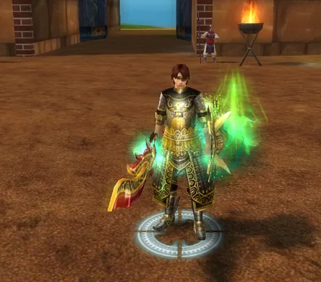 Aquamarin Glow — Blade + Kalkan